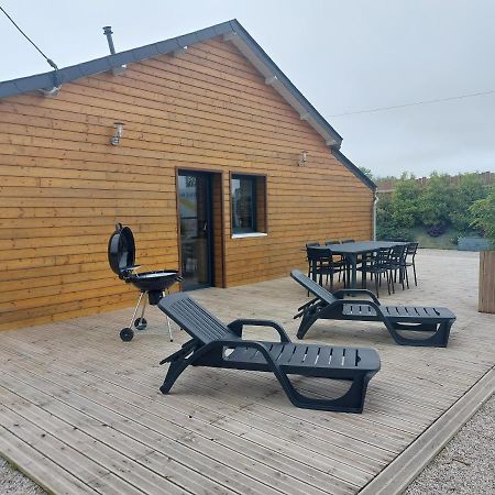 Gite Les Sauvagines Osmanville Bagian luar foto