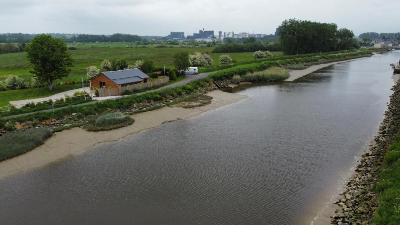 Gite Les Sauvagines Osmanville Bagian luar foto